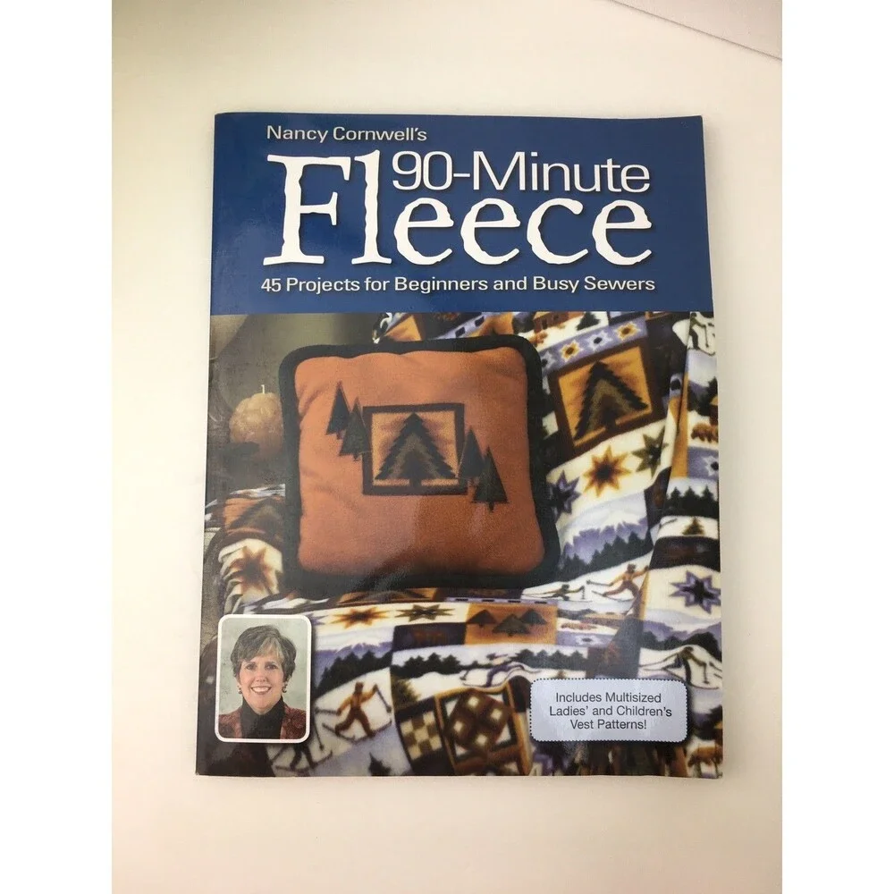 Fleece 45 Sewing Patterns UNCUT Baby Kids Adults Outdoors Home Book